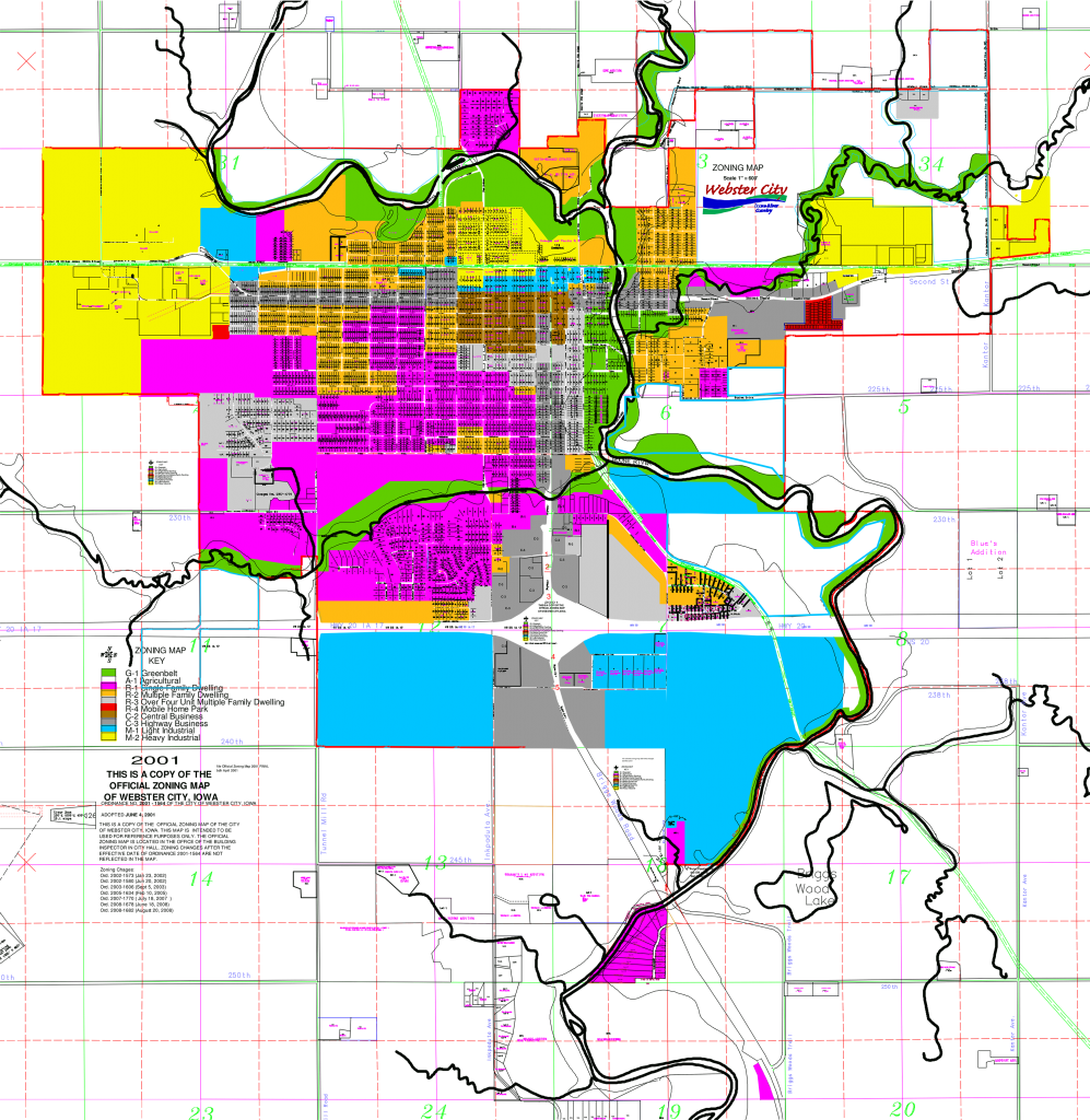 Zoning Map – Webster City